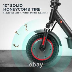 Trottinette Électrique Portable 500W 22Miles avec Amortissement Double Avant et Arrière