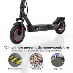 Trottinette Électrique Portable 500W 22Miles avec Amortissement Double Avant et Arrière