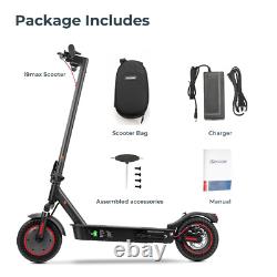 Trottinette Électrique Portable 500W 22Miles avec Amortissement Double Avant et Arrière