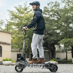 Trottinette Électrique Rechargeable pour Adultes Longue Portée Vitesse Rapide E-scooter Commuting Urbain