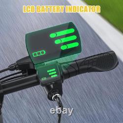 Trottinette Électrique avec Siège pour Adultes 12,5 20 Miles Pliable Commuter E-scooter