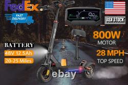 Trottinette Électrique iENYRID M4 Pro S + Adulte avec Siège 28MPH 48V 800W Tout Terrain