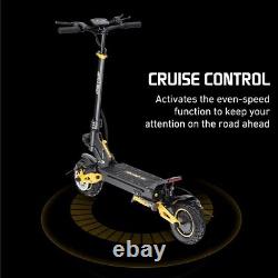Trottinette Électrique pour Adultes 2400W Double Moteur 37MPH 48V 20.8AH Pliant Escooter Rapide