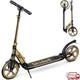 Trottinette Kick Enfants Adolescents Adultes Guidon Réglable Antichoc Pliable Portable