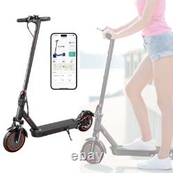 Trottinette électrique 2025 avec double amortisseurs, autonomie de 30 km