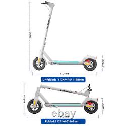 Trottinette électrique 350W, 18 miles, portable, pliable, pour les trajets quotidiens.