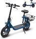 Trottinette électrique Sehomy Pour Adultes Avec Siège, Scooters Portables Pour Adultes 15,5 Mph