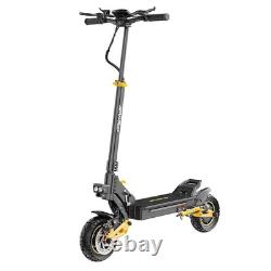 Trottinette électrique à double moteur pour adultes, longue portée, vitesse rapide, e-trottinettes pour le trajet urbain