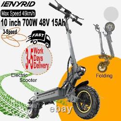 Trottinette électrique adulte 2025 à longue portée, pliable, sûre pour la ville, États-Unis