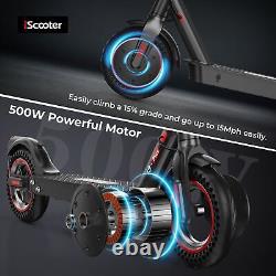 Trottinette électrique iScooter Batterie 7.5Ah Vitesse maximale 15Mph Pliable Commuter Urbain