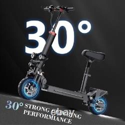 Trottinette électrique pliable 10 pouces 2000W 48V 20AH double moteur tout terrain pour adulte USA