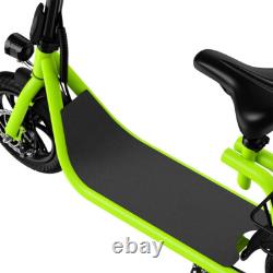 Trottinette électrique pliable 450W avec siège pour adultes, nouvelle trottinette de sport pour le transport.