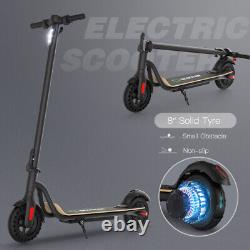 Trottinette électrique pliable à propulsion, en aluminium, portable, pour adultes urbains, avec une autonomie de 14 miles.