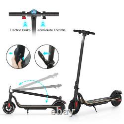 Trottinette électrique pliable à propulsion, en aluminium, portable, pour adultes urbains, avec une autonomie de 14 miles.