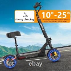 Trottinette électrique pliable adulte E-Scooter moteur 800W grande autonomie vitesse rapide 28 mph