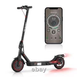 Trottinette électrique pliable pour adultes 350W E-Scooter avec une portée de 30 km et une vitesse de 25 km/h pour les déplacements domicile-travail