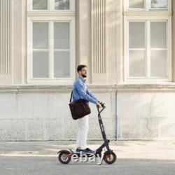 Trottinette électrique pliable rechargeable pour adultes, scooter à pied, transport urbain sécurisé.