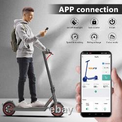 Trottinette électrique portable E-scooter 30 km d'autonomie, vitesse maximale de 25 km/h, contrôle par application