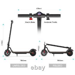 Trottinette électrique pour adolescents et adultes 250w 5.2ah Long Range Folding E-scooter Neu