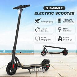 Trottinette électrique pour adulte 5,2 Ah Grande autonomie Pliable Vitesse maximale de 15,5 mph E-scooter États-Unis