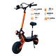 Trottinette électrique Tout-terrain Pliable Pour Navetteur 60v 6000w Haute Vitesse 45-55mph Portable.