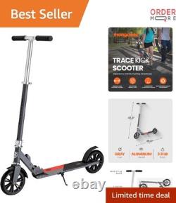 Trottinette en alliage d'acier avec roues de 180 mm, portable, pliable, pour les trajets et les loisirs