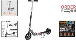 Trottinette en alliage d'acier avec roues de 180 mm, portable, pliable, pour les trajets et les loisirs