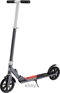Trottinette en alliage d'acier avec roues de 180 mm, portable, pliable, pour les trajets et les loisirs