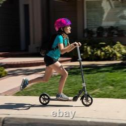 Trottinette en alliage d'acier avec roues de 180 mm, portable, pliable, pour les trajets et les loisirs