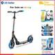 Trottinette En Alliage Roues De 8 Pouces T-bar Réglable Pliable Portable Pour Enfants Et Adolescents
