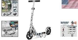 Trottinette en aluminium légère pour enfants et adolescents, conduite fluide sur tous les terrains