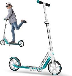 Trottinette réglable pour enfants de 6 à 12 ans et adultes légère, pliable et polyvalente